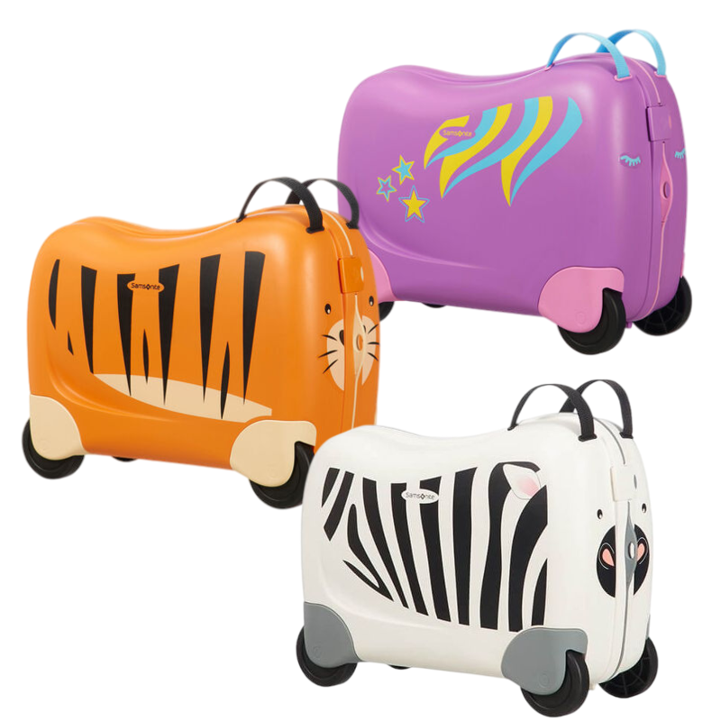 Samsonite cheap zebra luggage